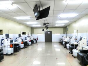 Treatment Area at CSD Senawang - A spacious and well-equipped treatment area for dialysis care.